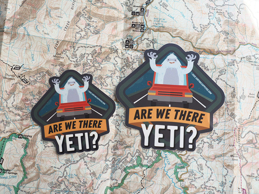 Are We There Yeti? Sticker