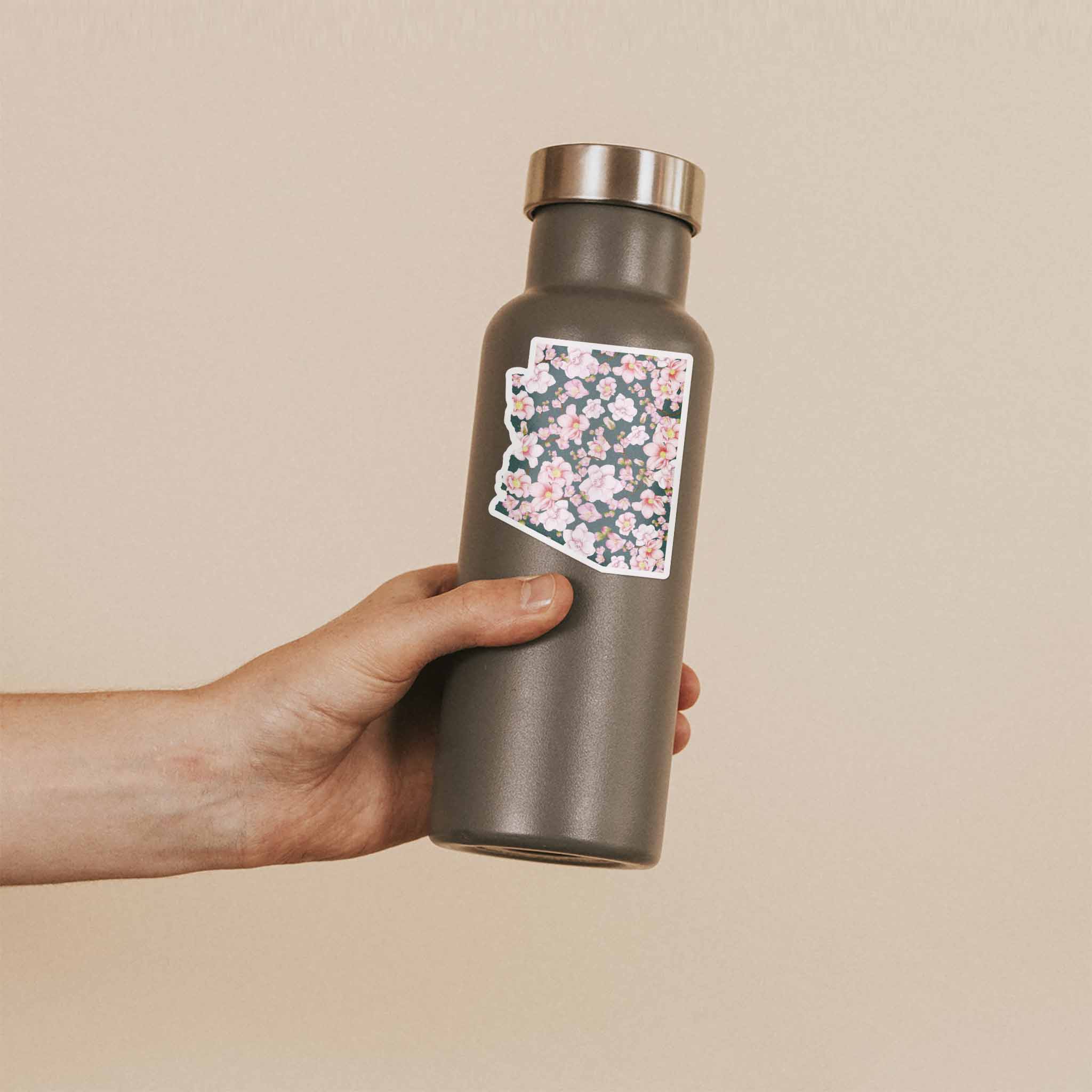 Cherry Blossoms Arizona Sticker