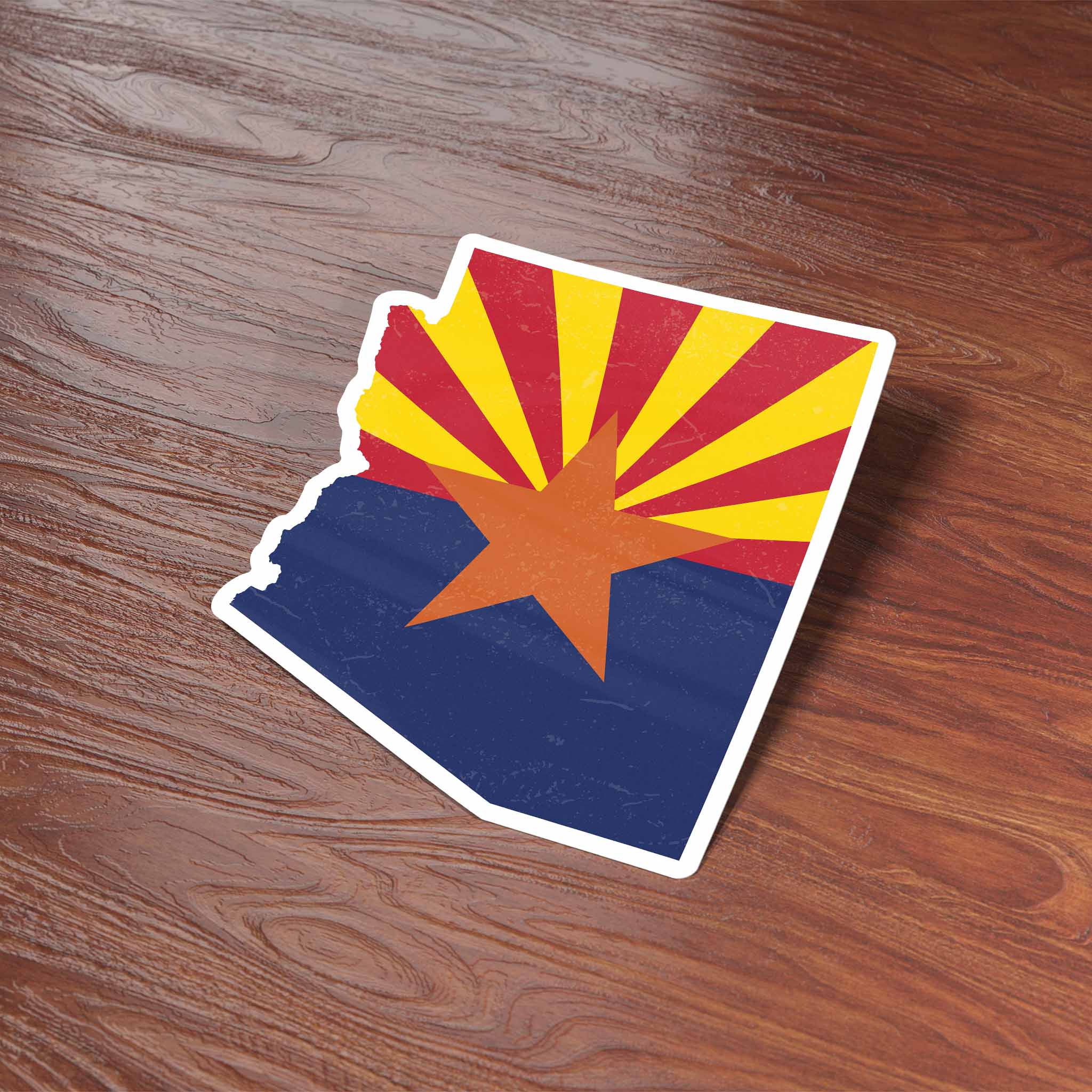Arizona Flag Sticker
