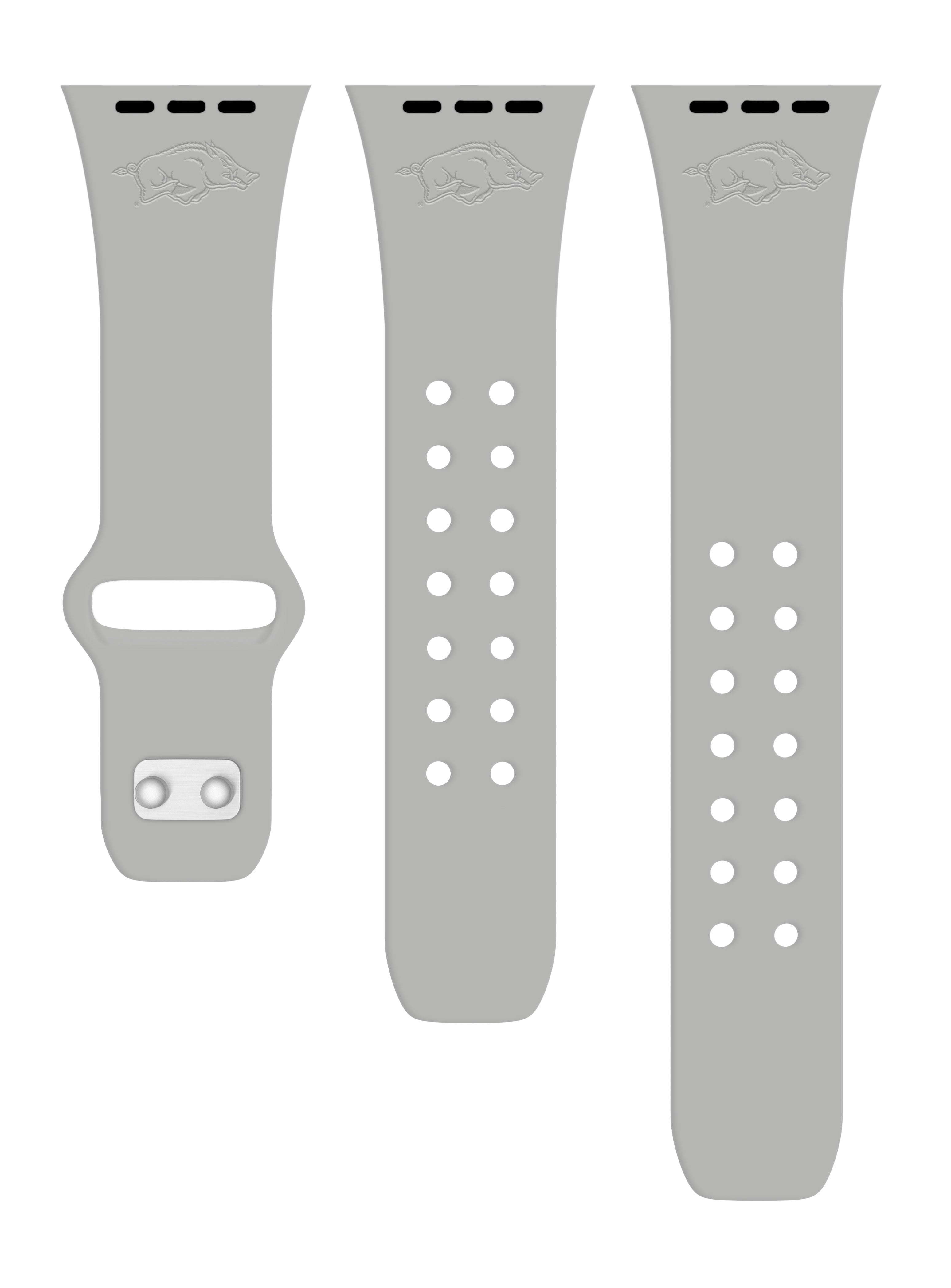 Arkansas Razorbacks Engraved Apple Watch Band