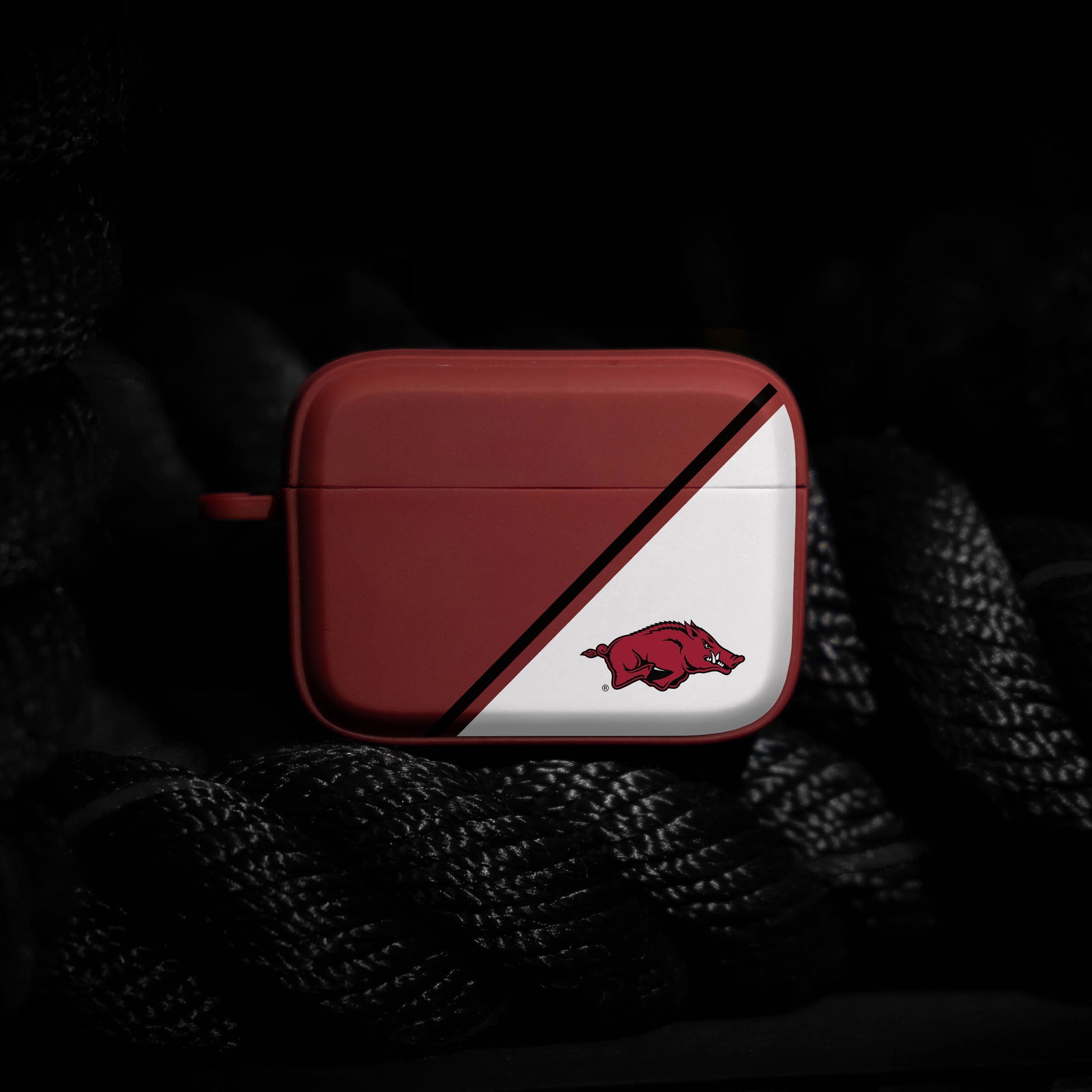 Arkansas Razorbacks HDX Champion Series Apple AirPods Pro 1 & 2 Case Cover