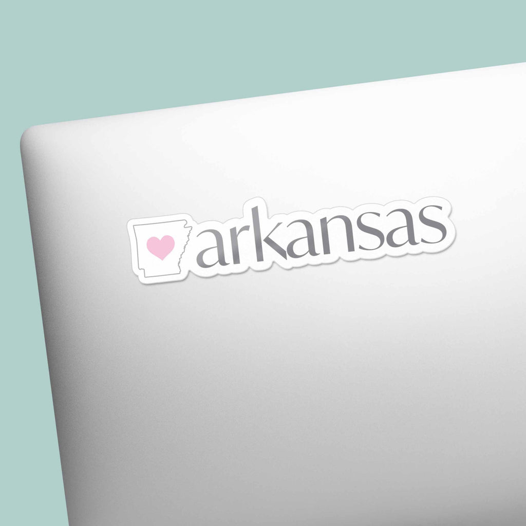 Arkansas Heart Sticker