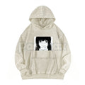 Asa Stare Chainsaw Man Hoodie – Fun Anime & Manga Reference Pullover, Vintage Washed Fit