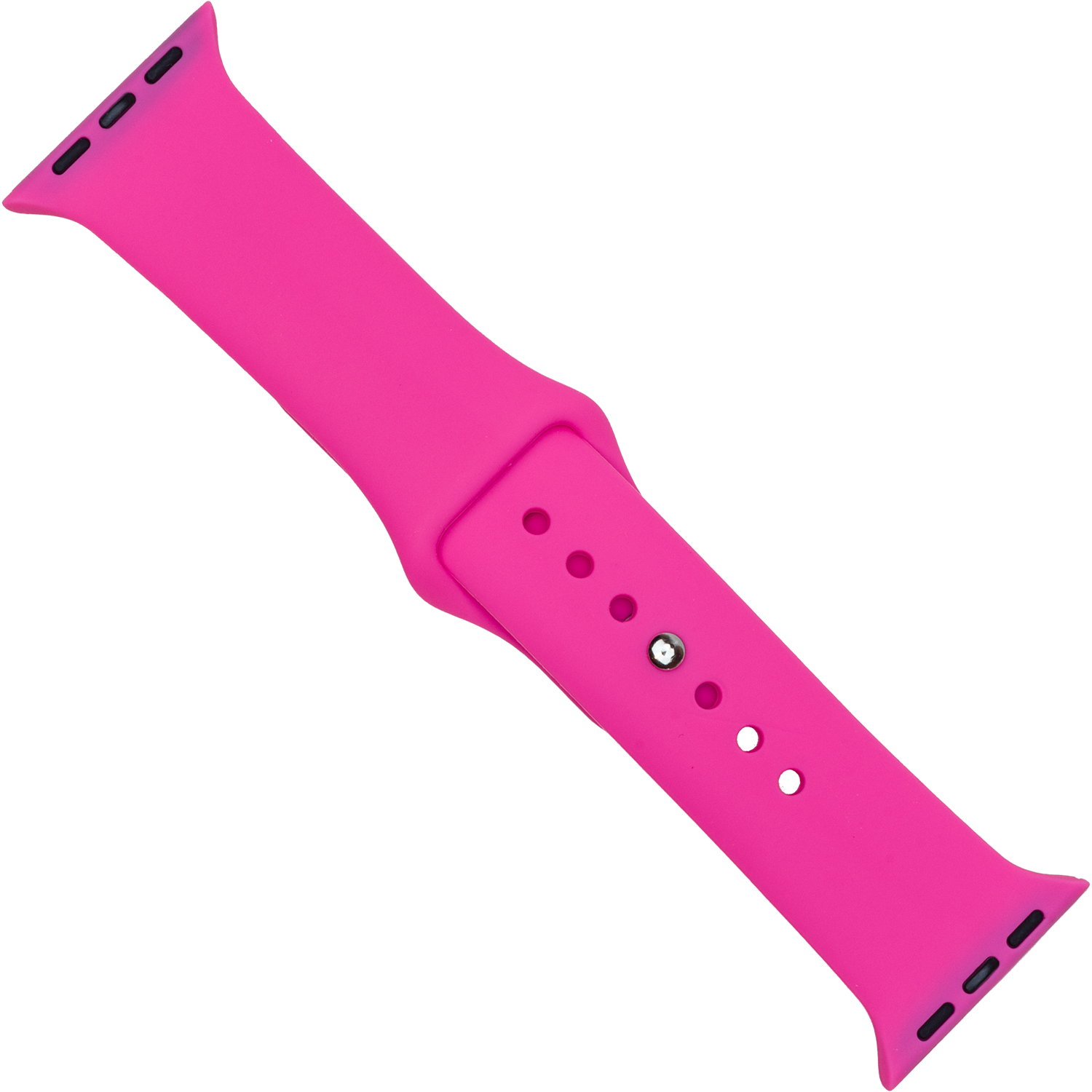 BARBIE PINK SILICON WATCH SPORT BAND For Apple 42/44/45/49MM Sanis Enterprises Inc