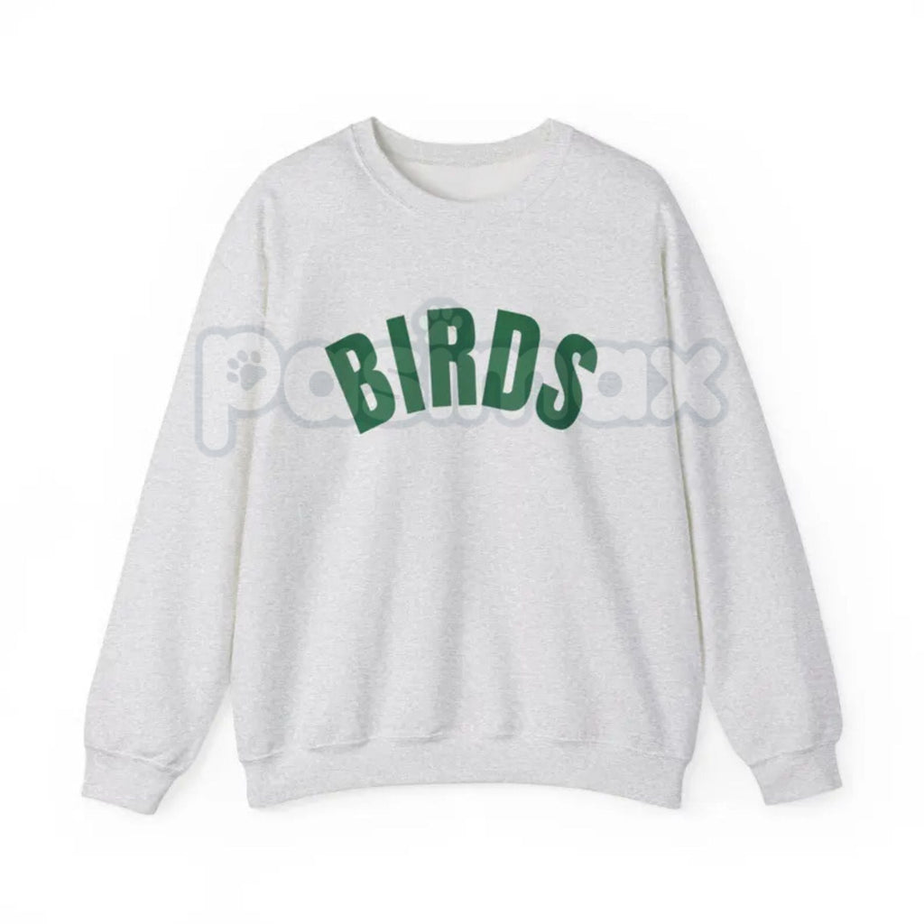 BIRDS Sweatshirt | Minimalist Ornithology Nature Jumper | Bird Watcher Wildlife Crewneck | Nature Lover Gift