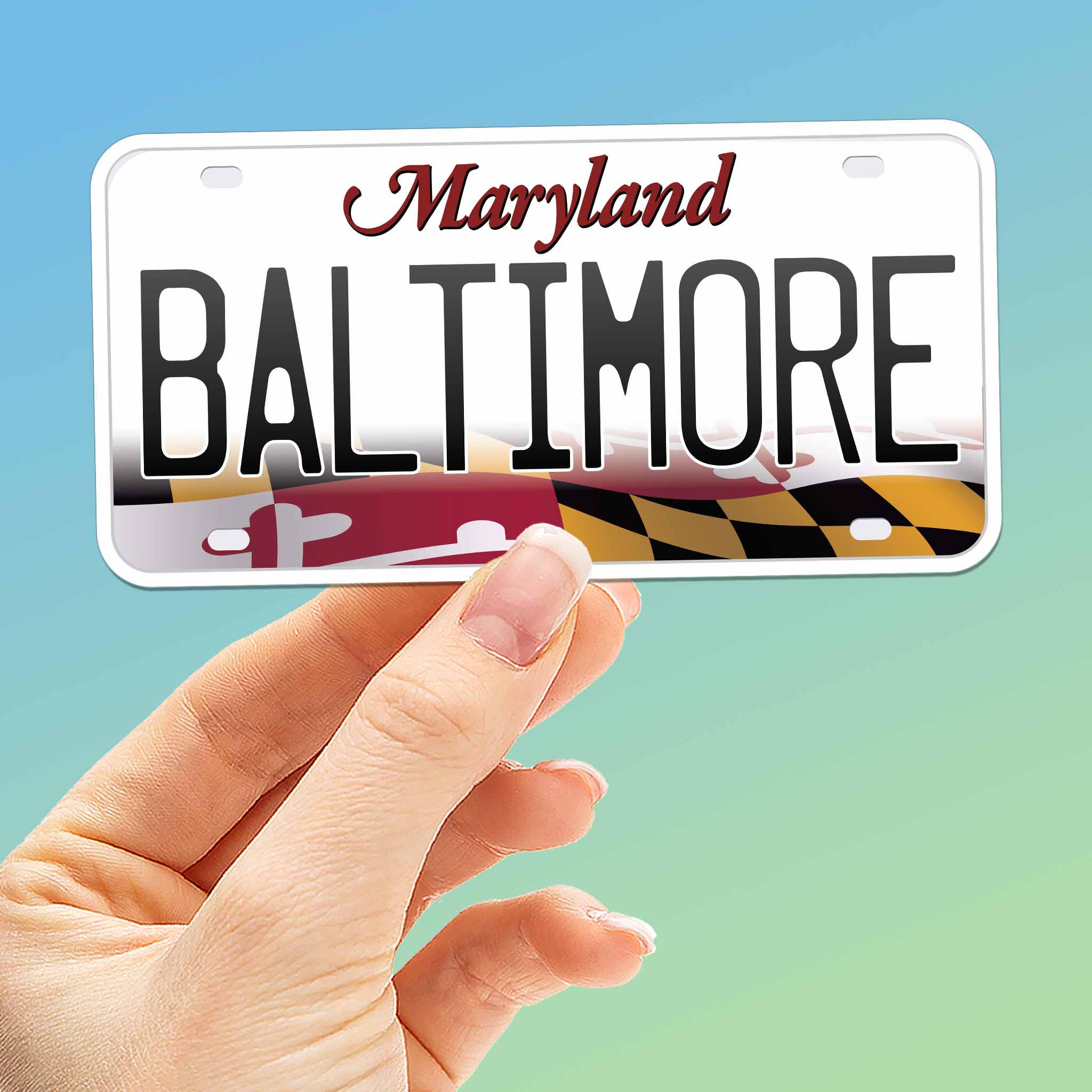 Maryland License Plate Stickers - Choose Your MD Decal