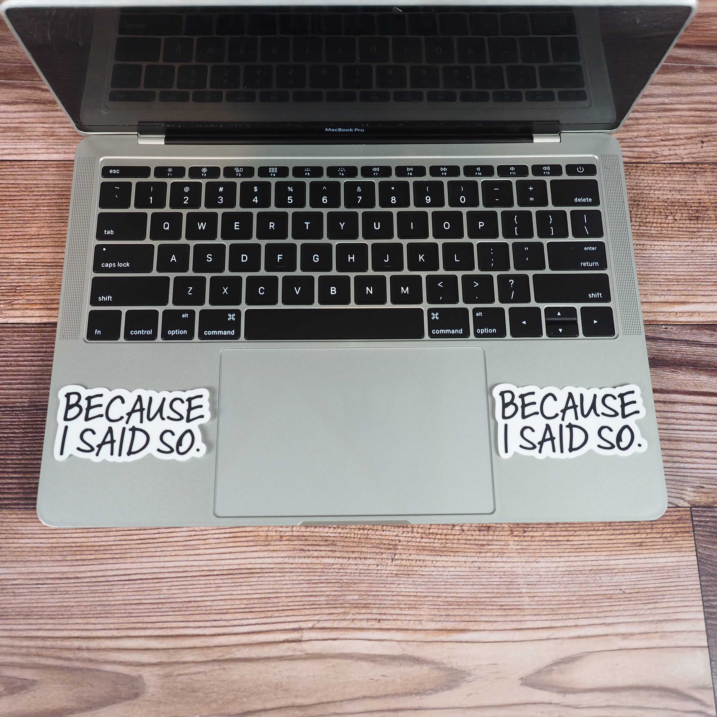 Because I Said So Funny Mom Sticker