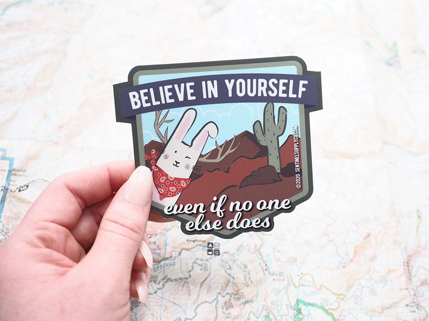Believe in Yourself Cryptid Pack -Set of 5 Vinyl Stickers