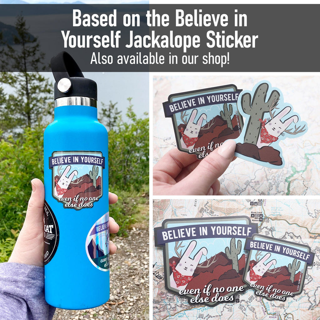 Cute Jackalope Sticker