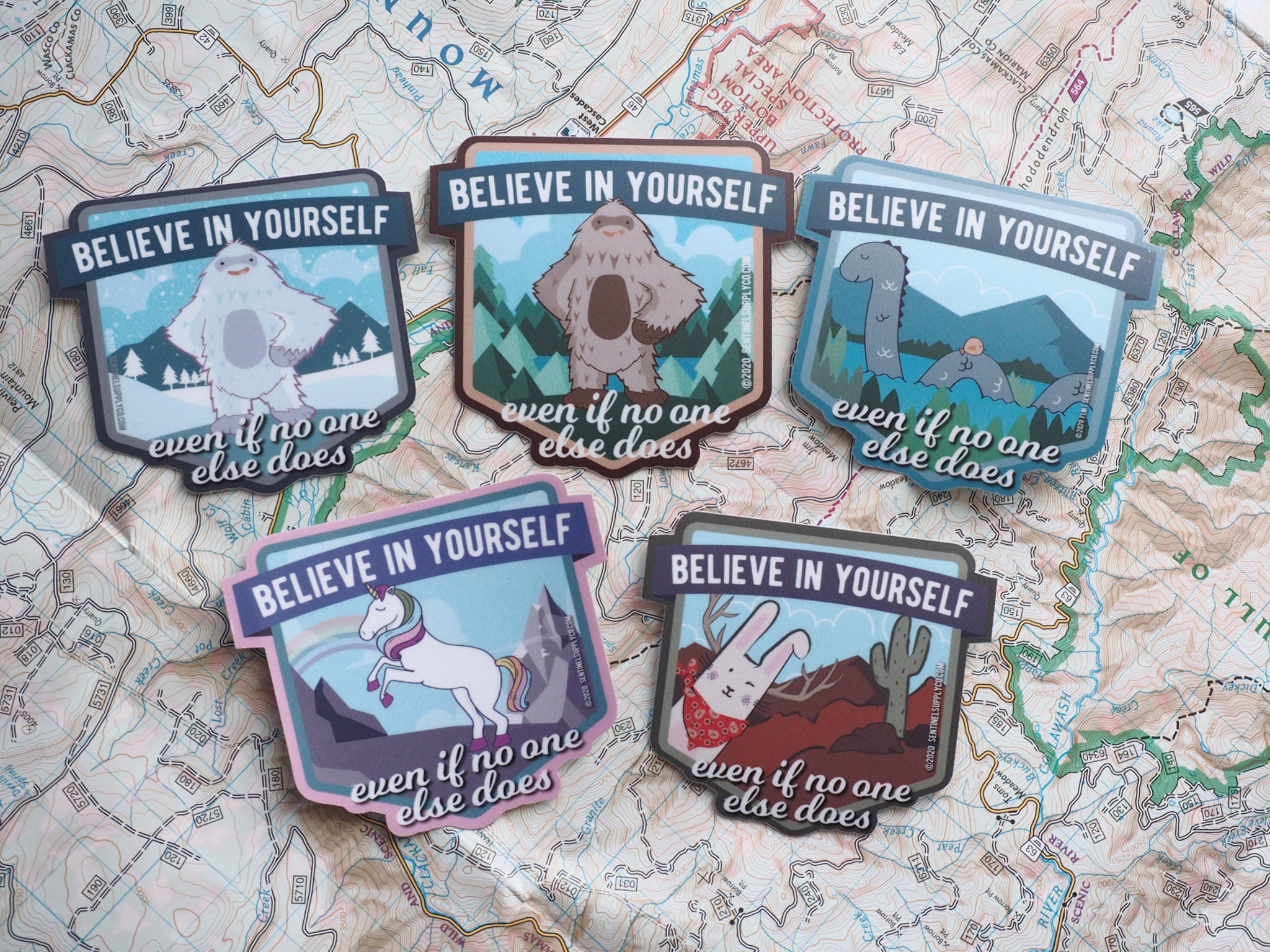 The Cryptid Collection Sticker Pack - Set of 12