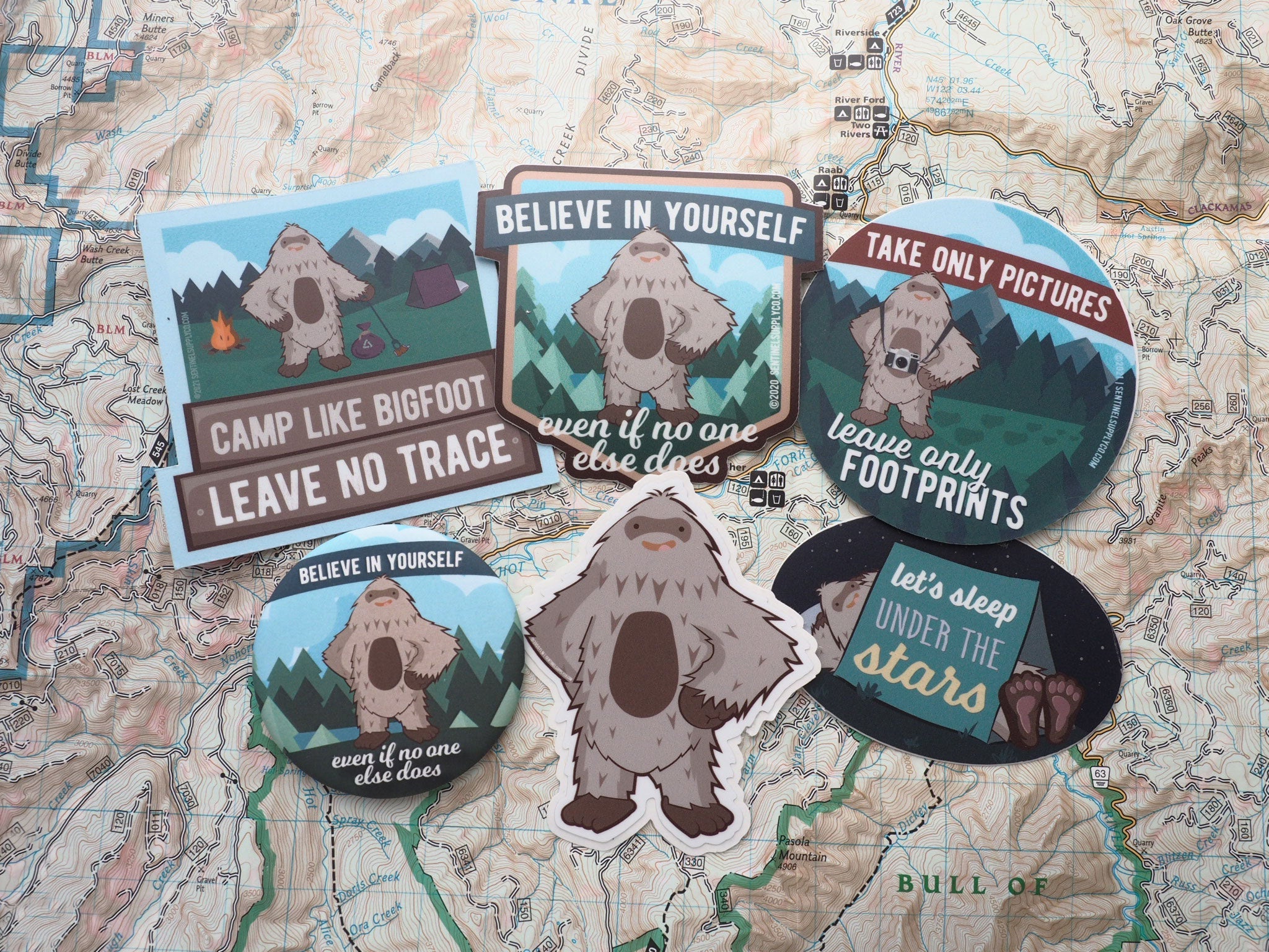 The Cryptid Collection Sticker Pack - Set of 12