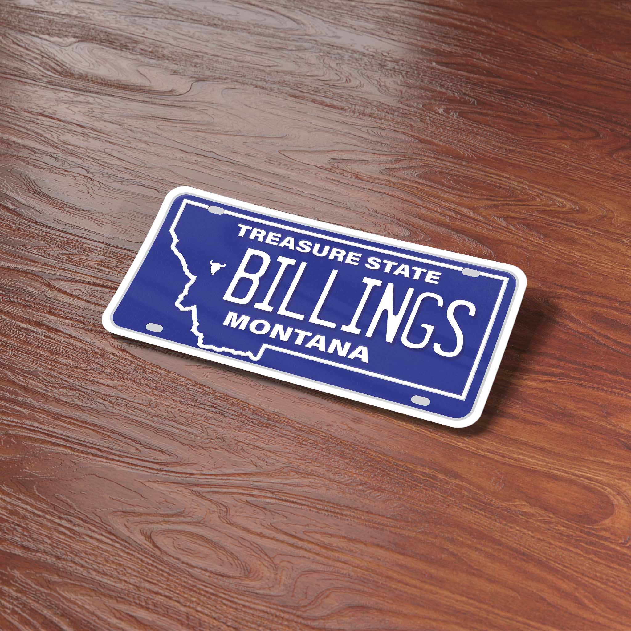 Montana License Plate Stickers - Choose Your MT City