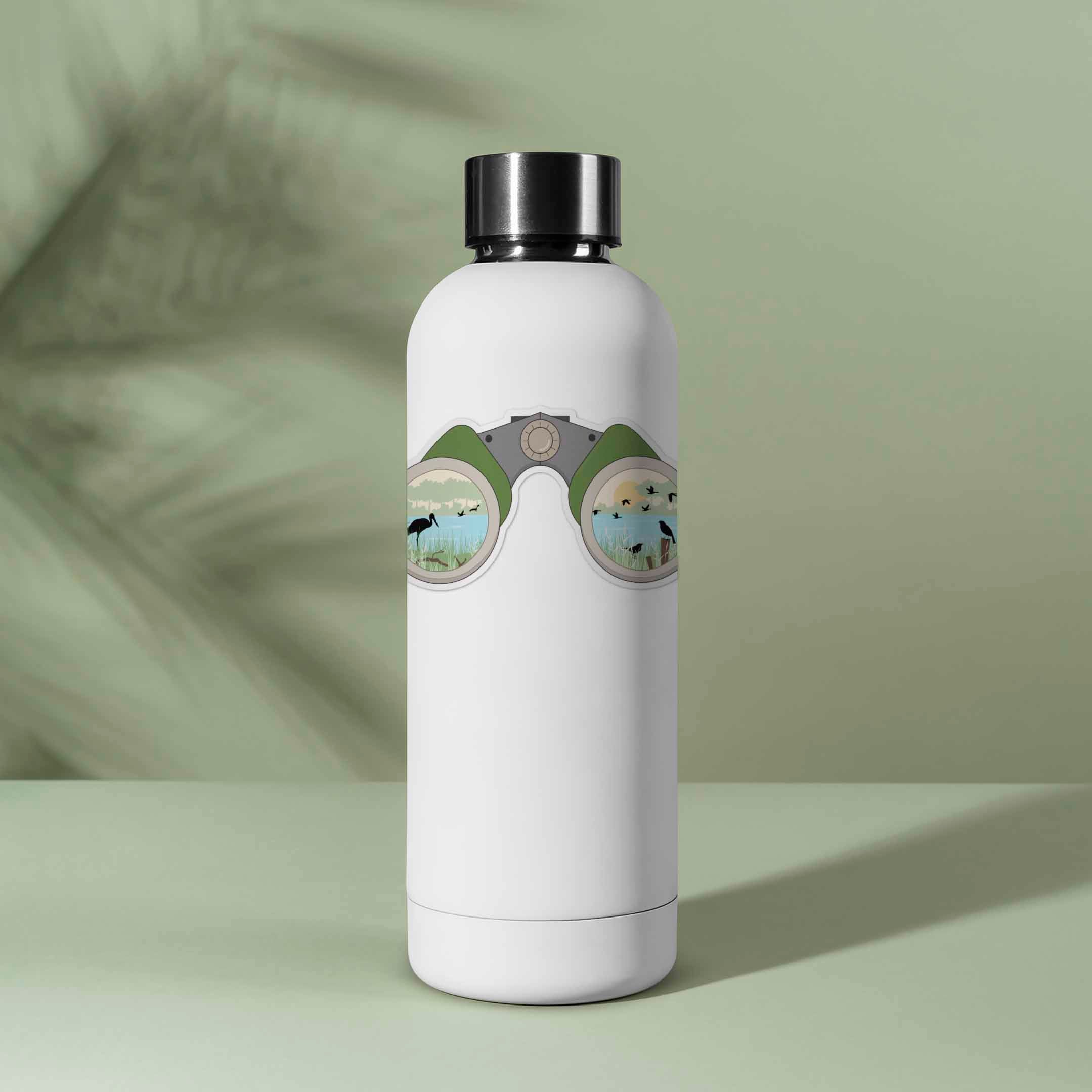 Binoculars Birdwatching Sticker