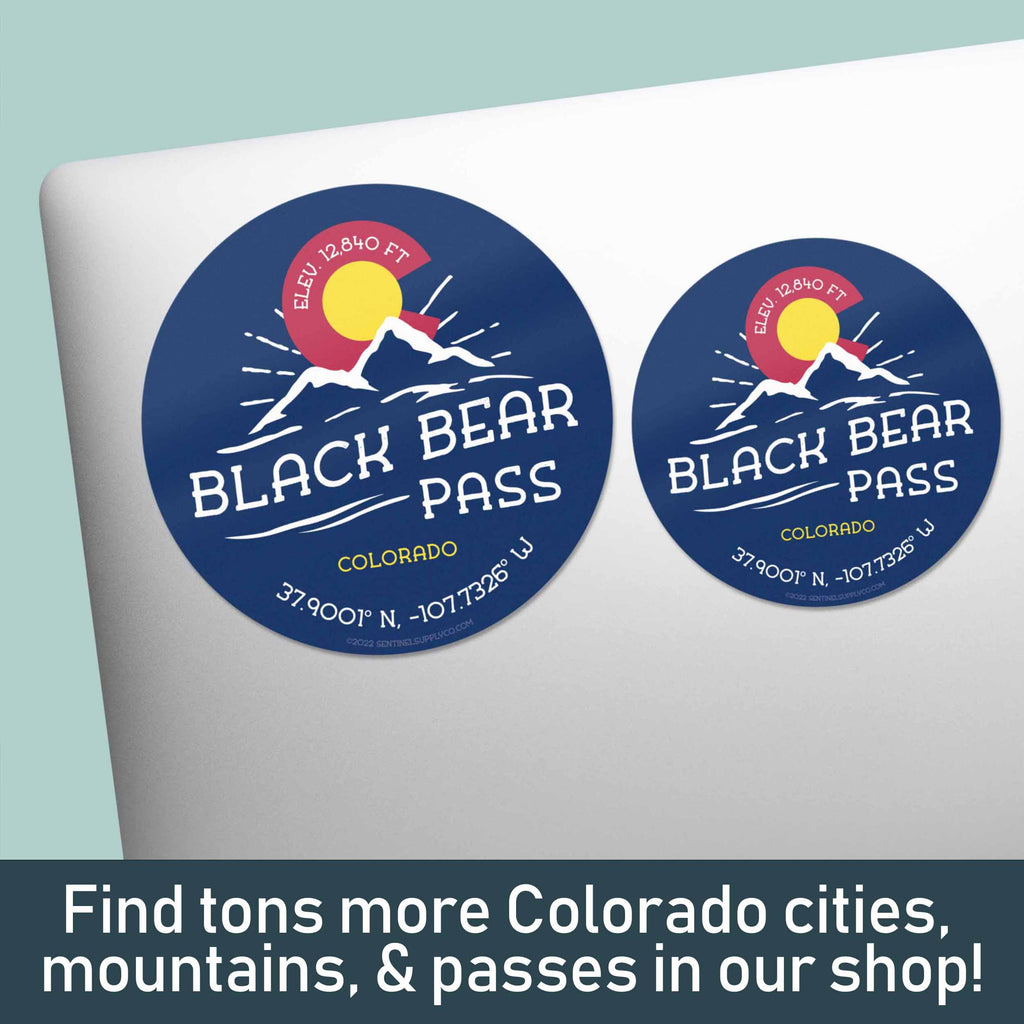 Schofield Pass Colorado Stickers