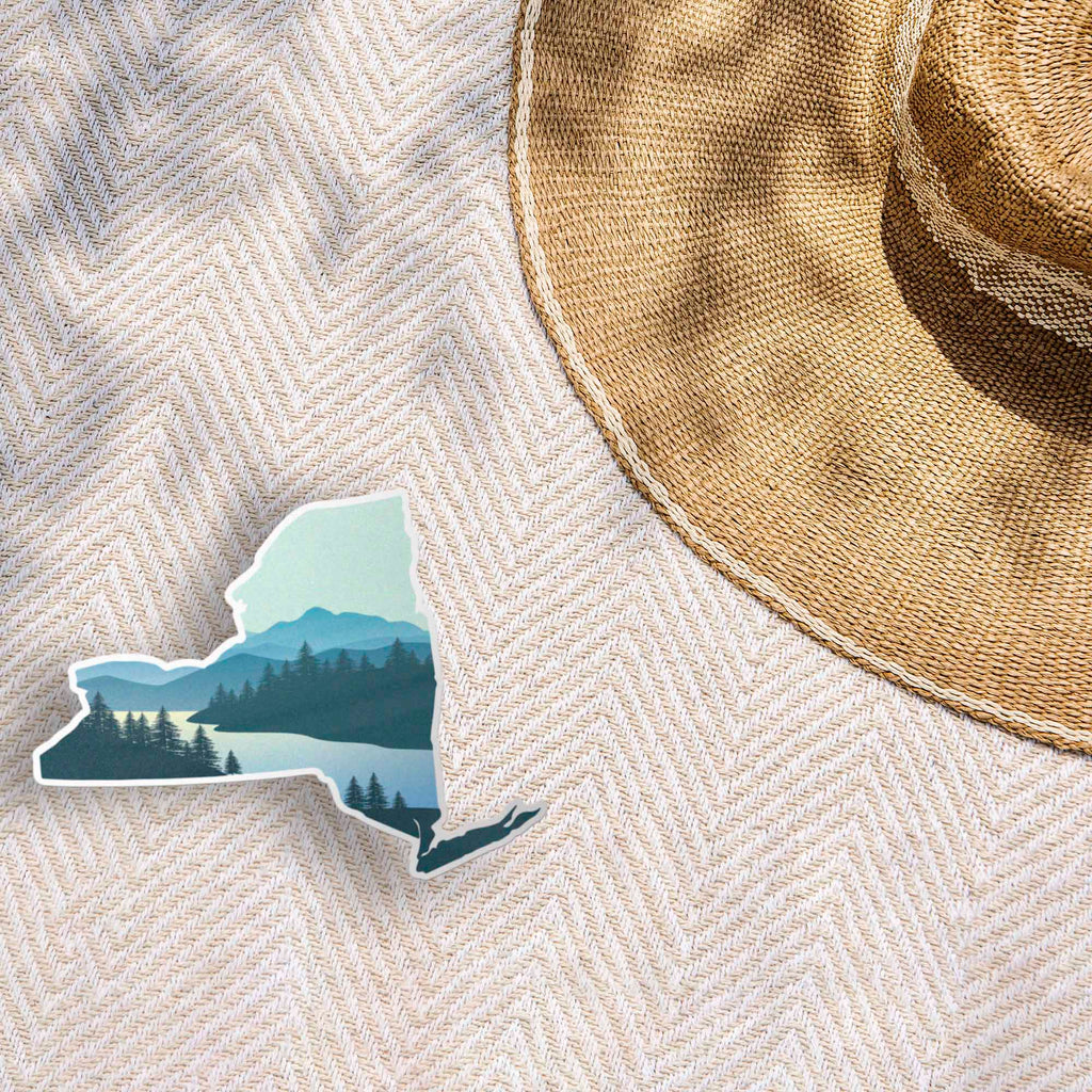 New York Mountain Sticker