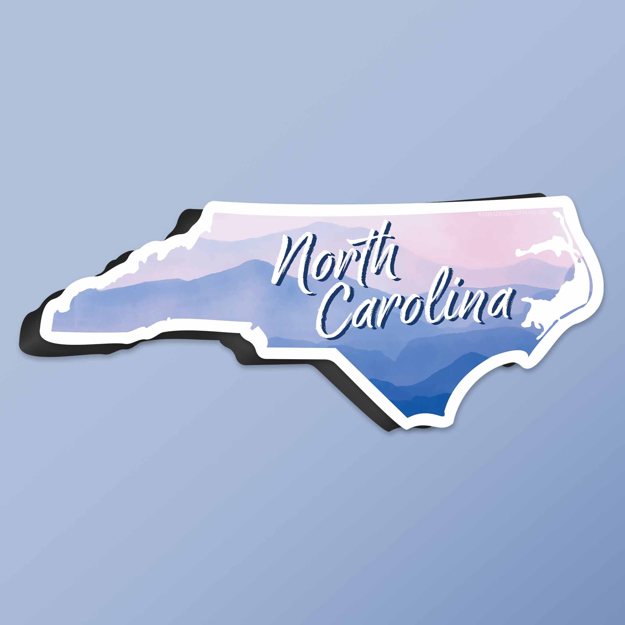 Blue Ridge Mountains North Carolina Car Magnet - Flexible NC Fridge Magnet