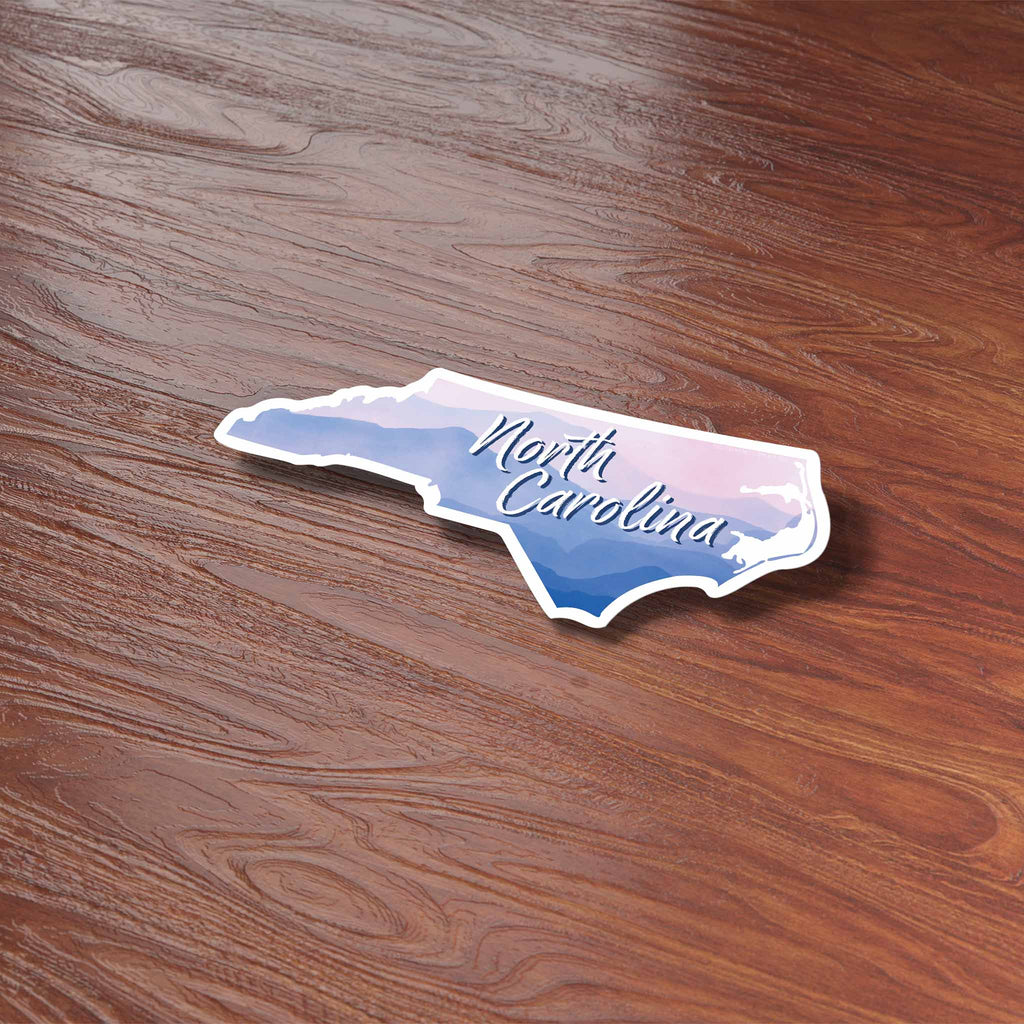 Blue Ridge Mountains North Carolina Car Magnet - Flexible NC Fridge Magnet