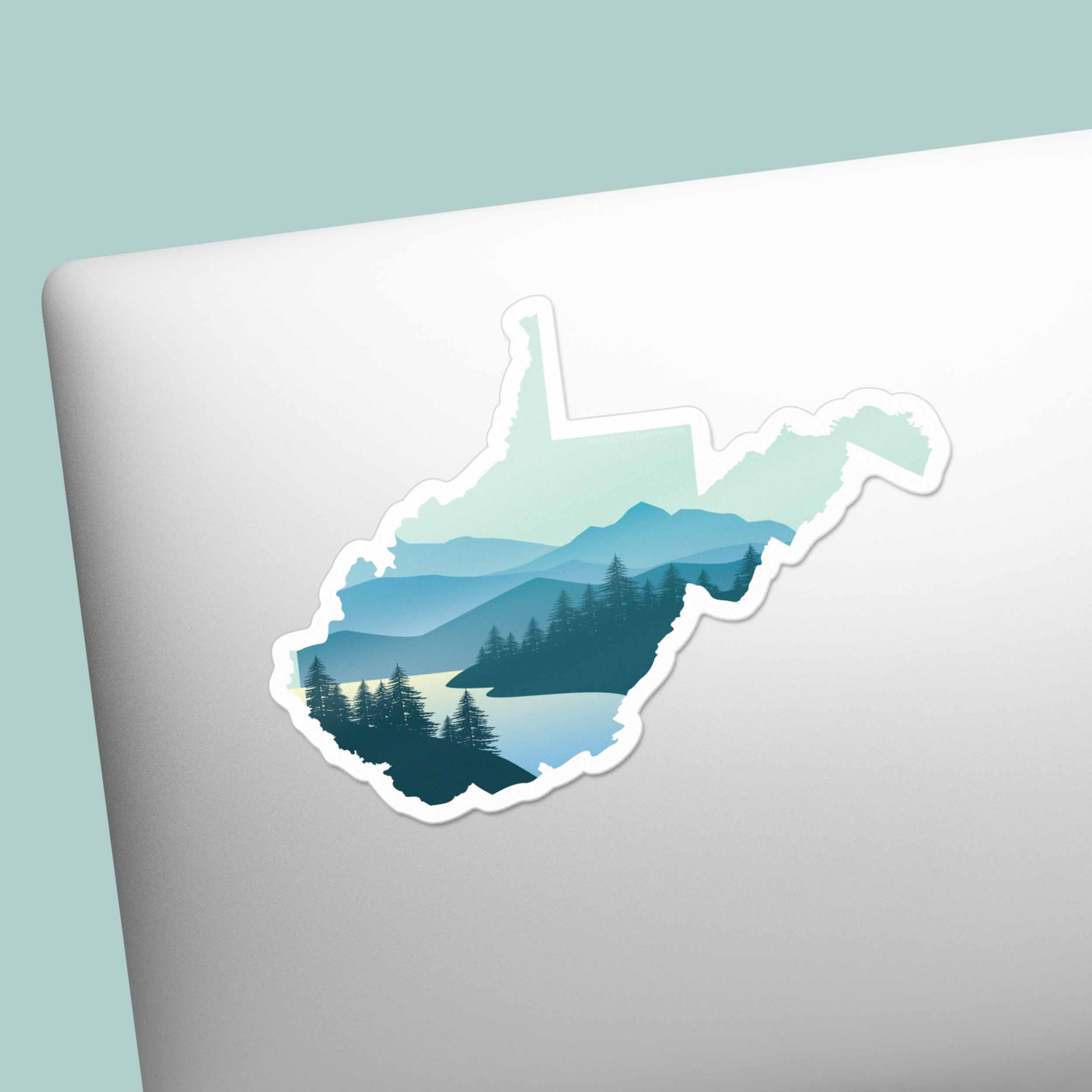 Blue Ridge Mountains West Virginia Sticker