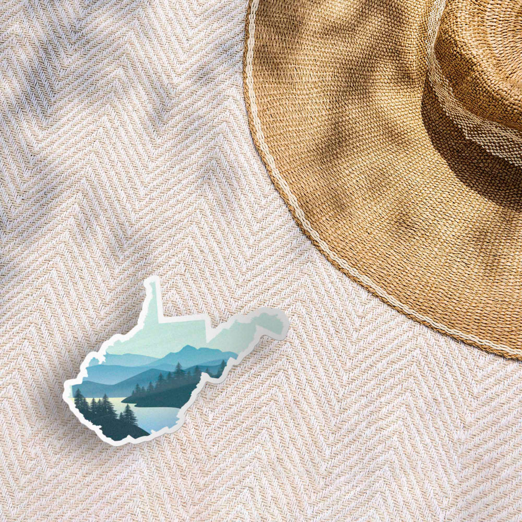 Blue Ridge Mountains West Virginia Sticker
