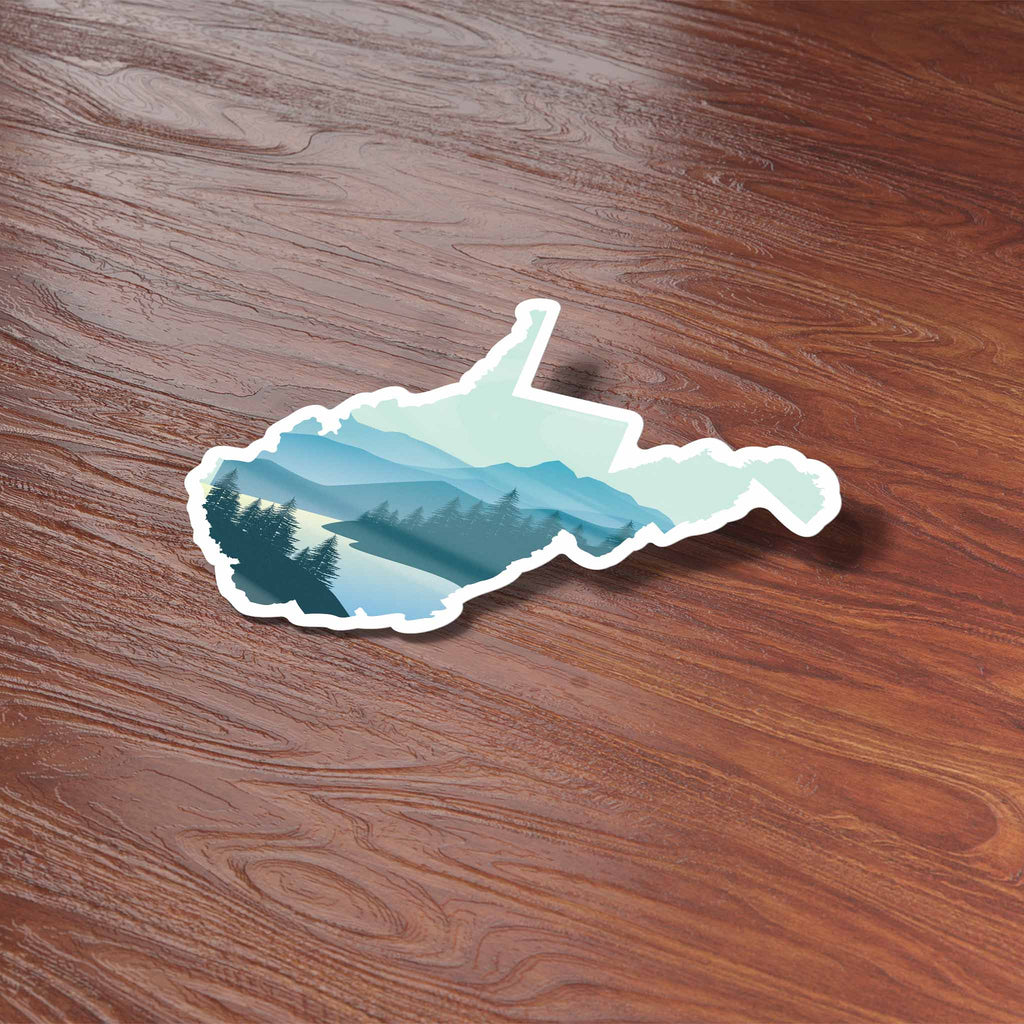 Blue Ridge Mountains West Virginia Sticker