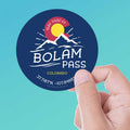 Bolam Pass Colorado Stickers