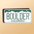 Boulder Colorado Car Magnet - Flexible CO Fridge Magnet