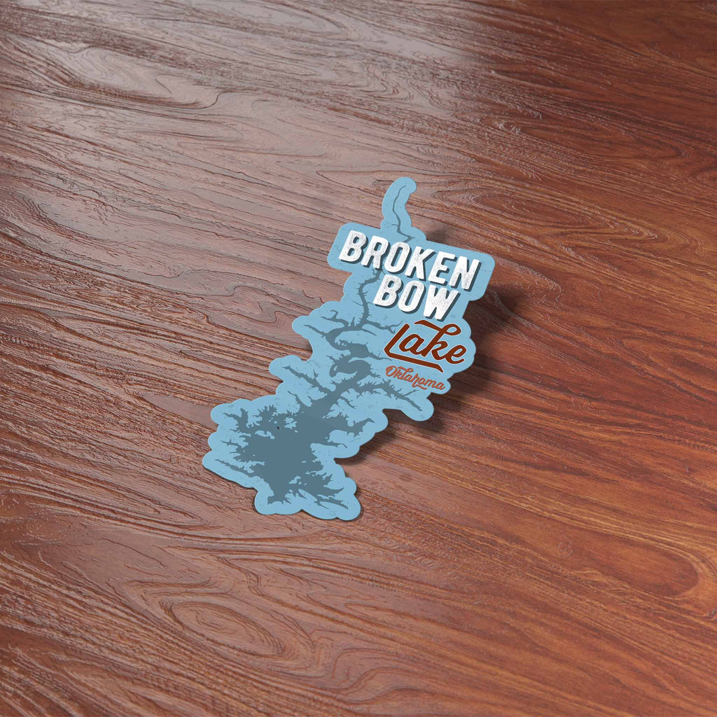 Broken Bow Lake Oklahoma Sticker