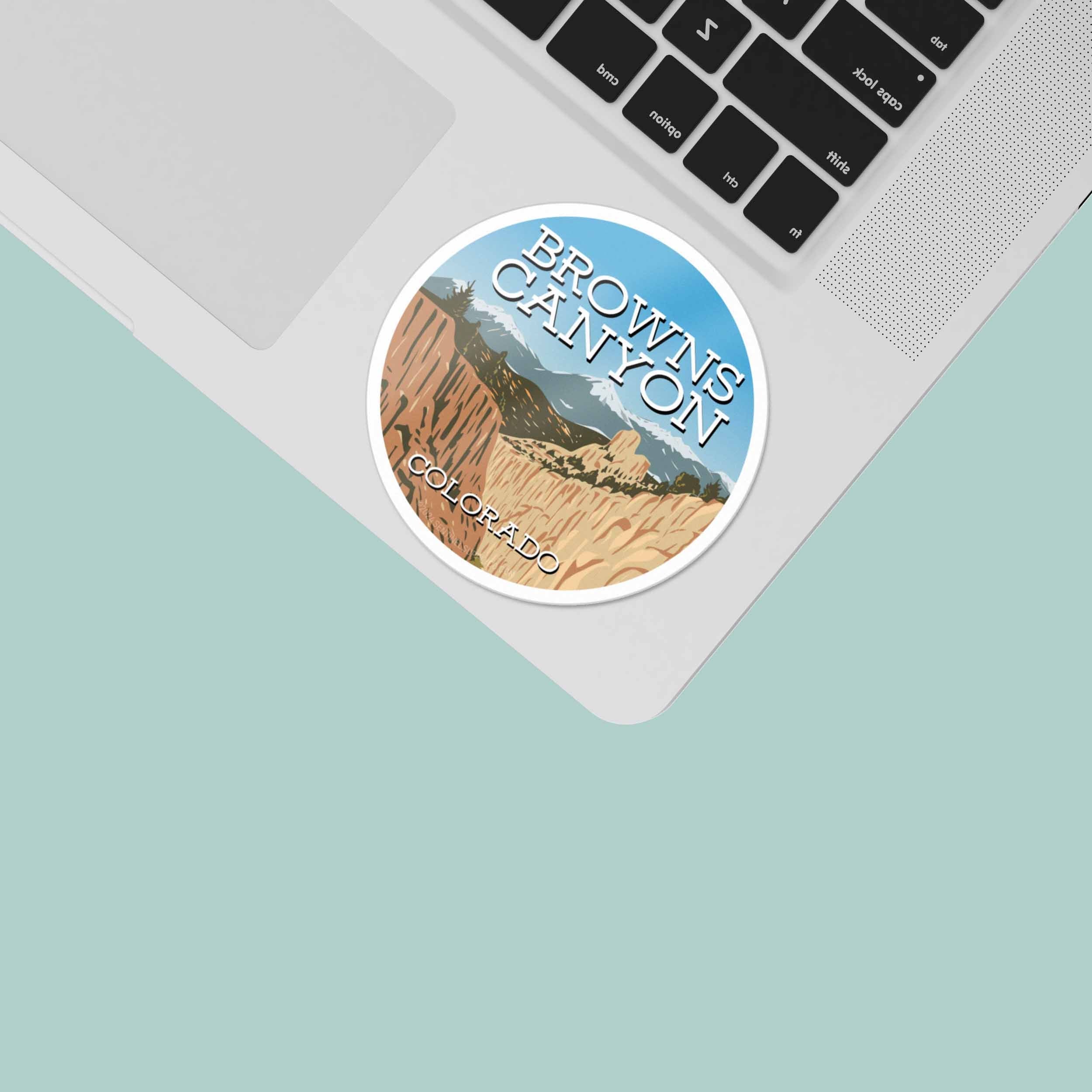 Browns Canyon National Monument Colorado Sticker