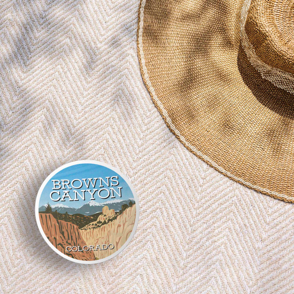 Browns Canyon National Monument Colorado Sticker