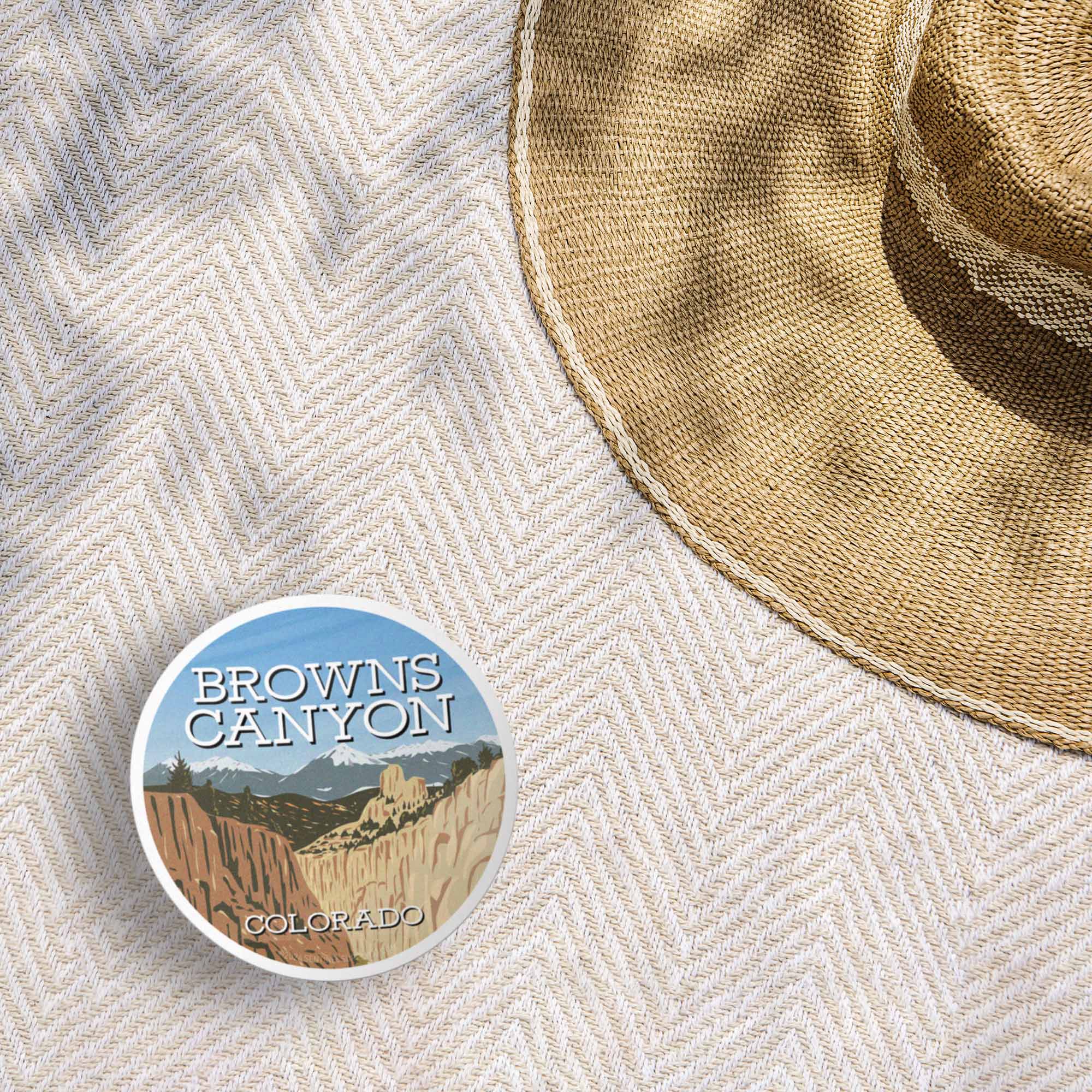 Browns Canyon National Monument Colorado Sticker