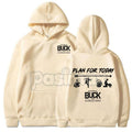 Buckingham Logo "Plan For Today" Hoodie – Daily Agenda Slogan Pullover, Brand & Lifestyle Apparel, Unisex