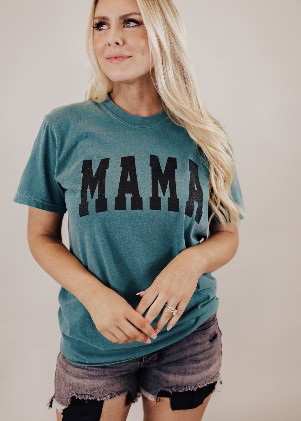 MAMA Tee *Emerald (S-3X)