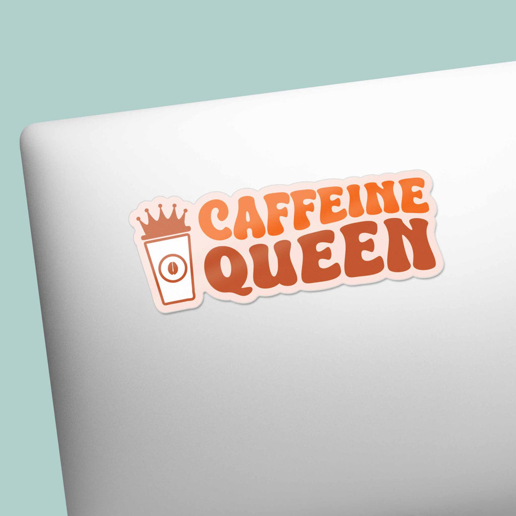 Caffeine Queen Coffee Sticker