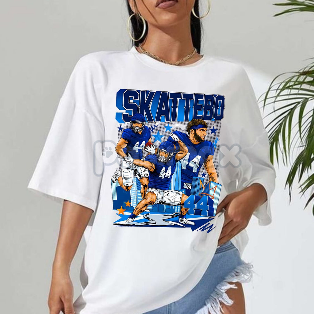 Cam Skattebo New York Giants Graphic T-Shirt - ASU Sun Devils RB Rookie Tee, "The Truck" Football Apparel