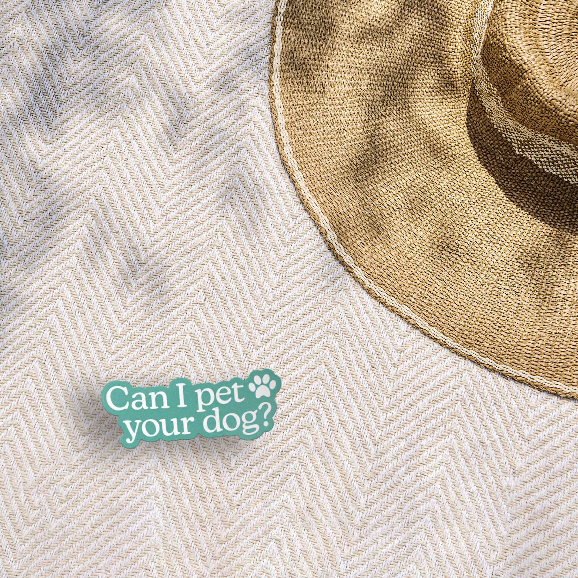 Can I Pet Your Dog Sticker