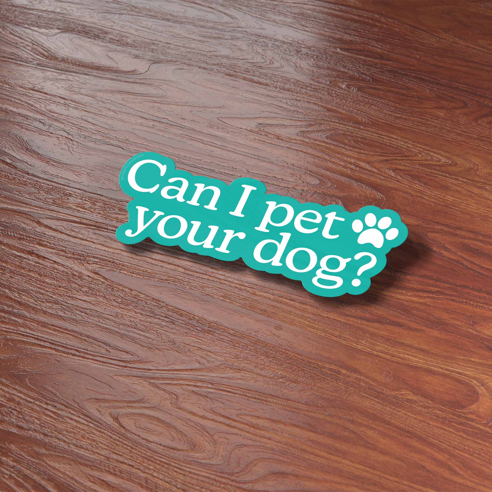 Can I Pet Your Dog Sticker