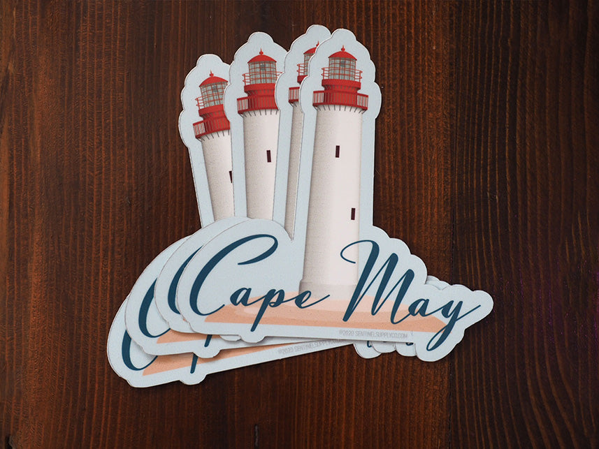 Cape May NJ Lighthouse Sticker
