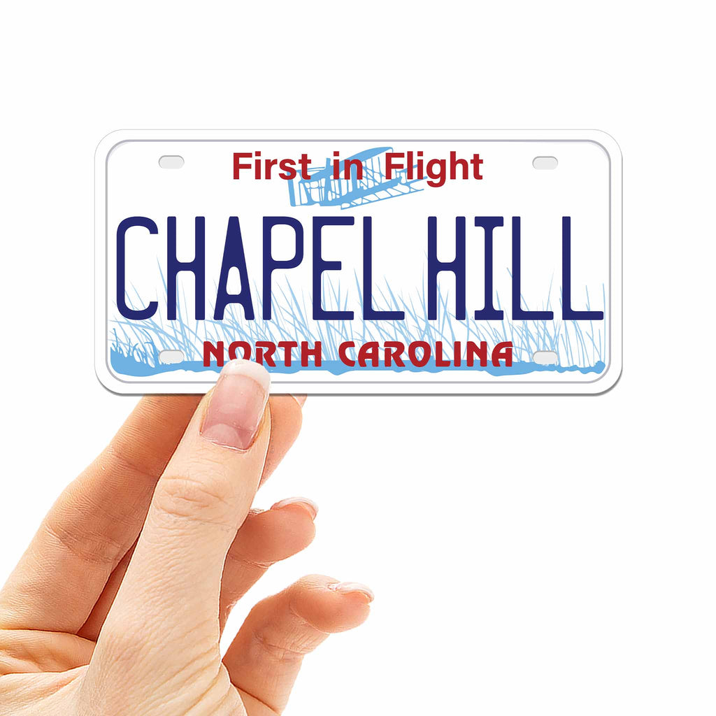 Chapel Hill North Carolina Car Magnet - Flexible NC Fridge Magnet