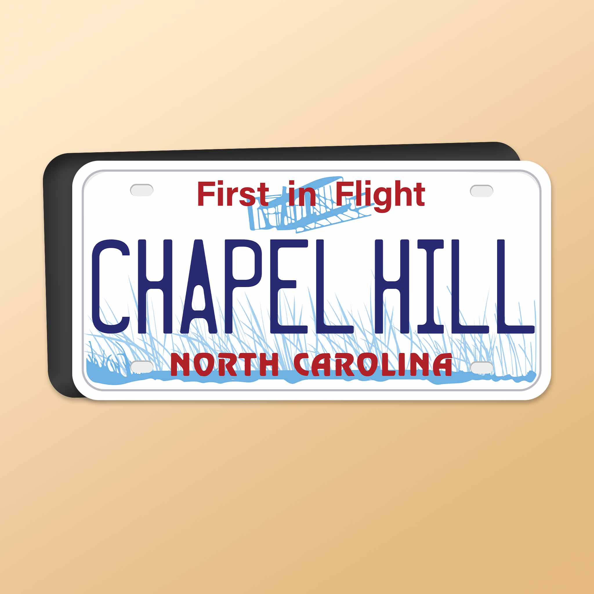 Chapel Hill North Carolina Car Magnet - Flexible NC Fridge Magnet