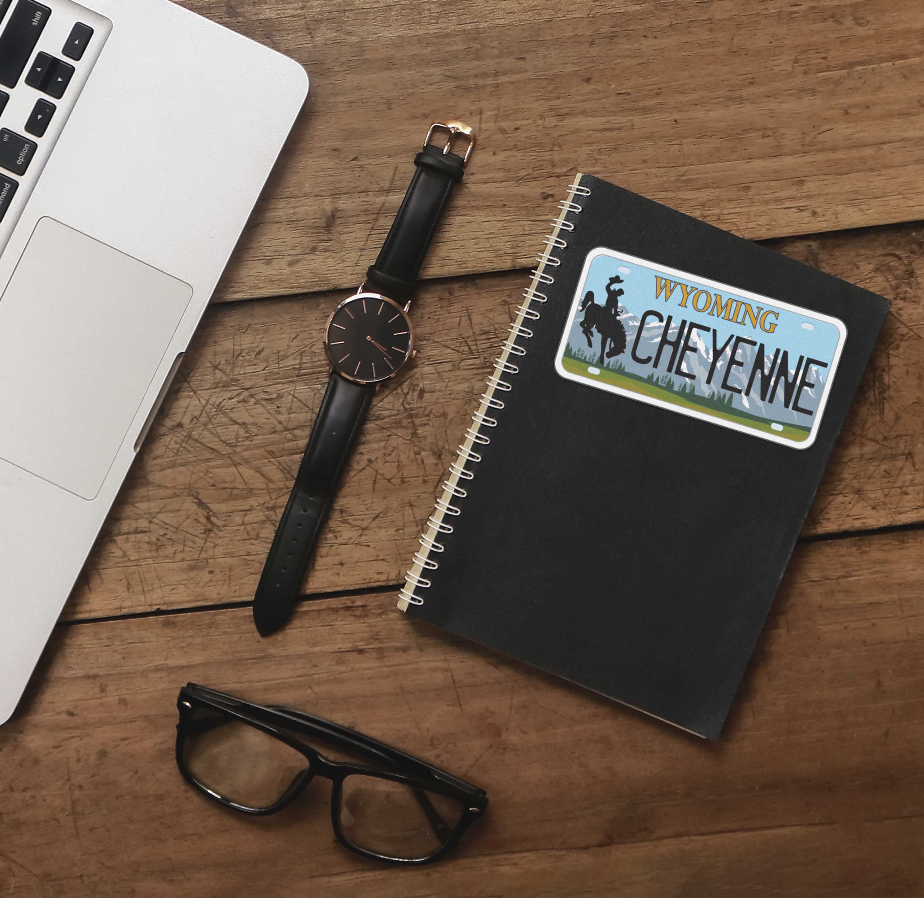 Wyoming License Plate Stickers - Choose Your WY Decal