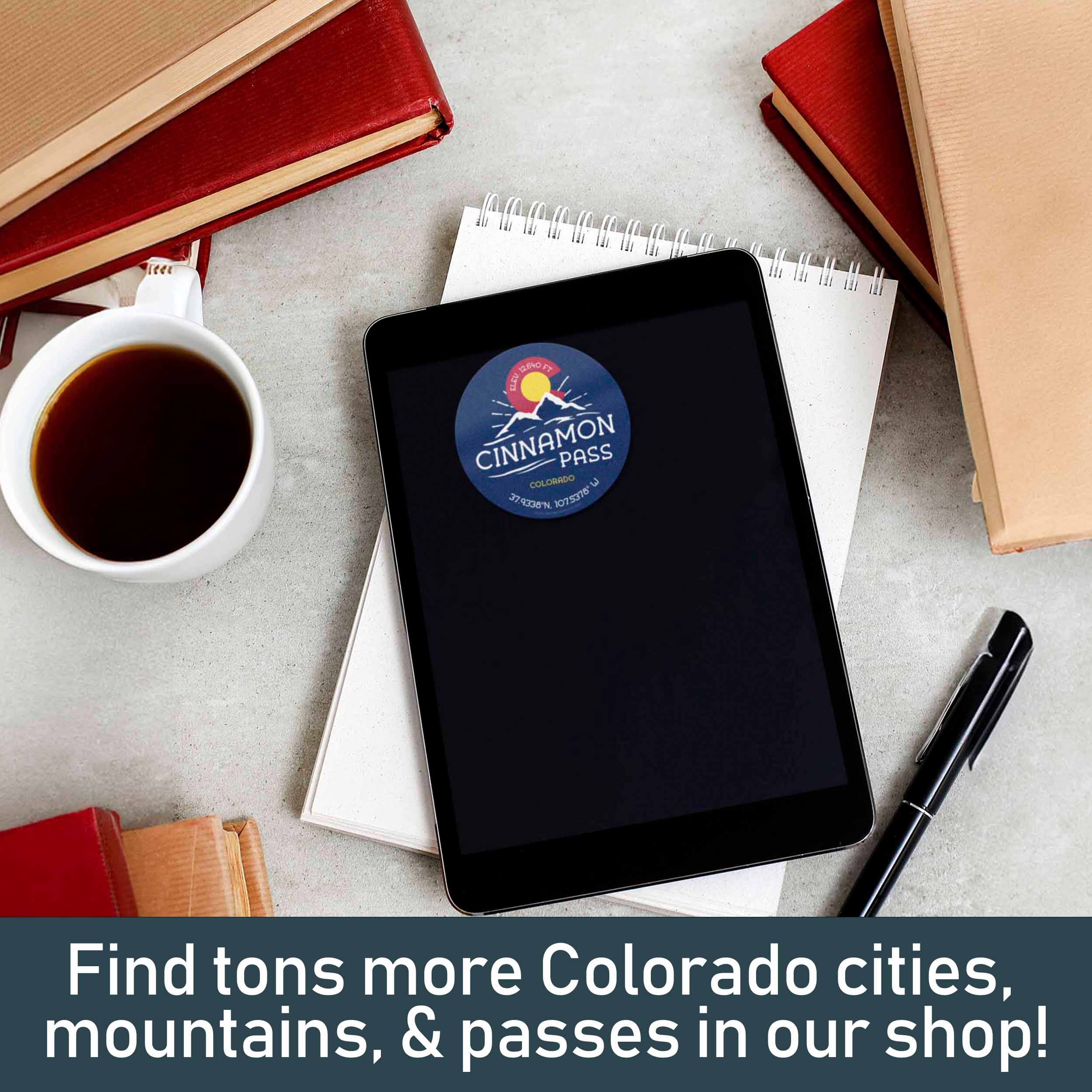 Ophir Pass Colorado Stickers