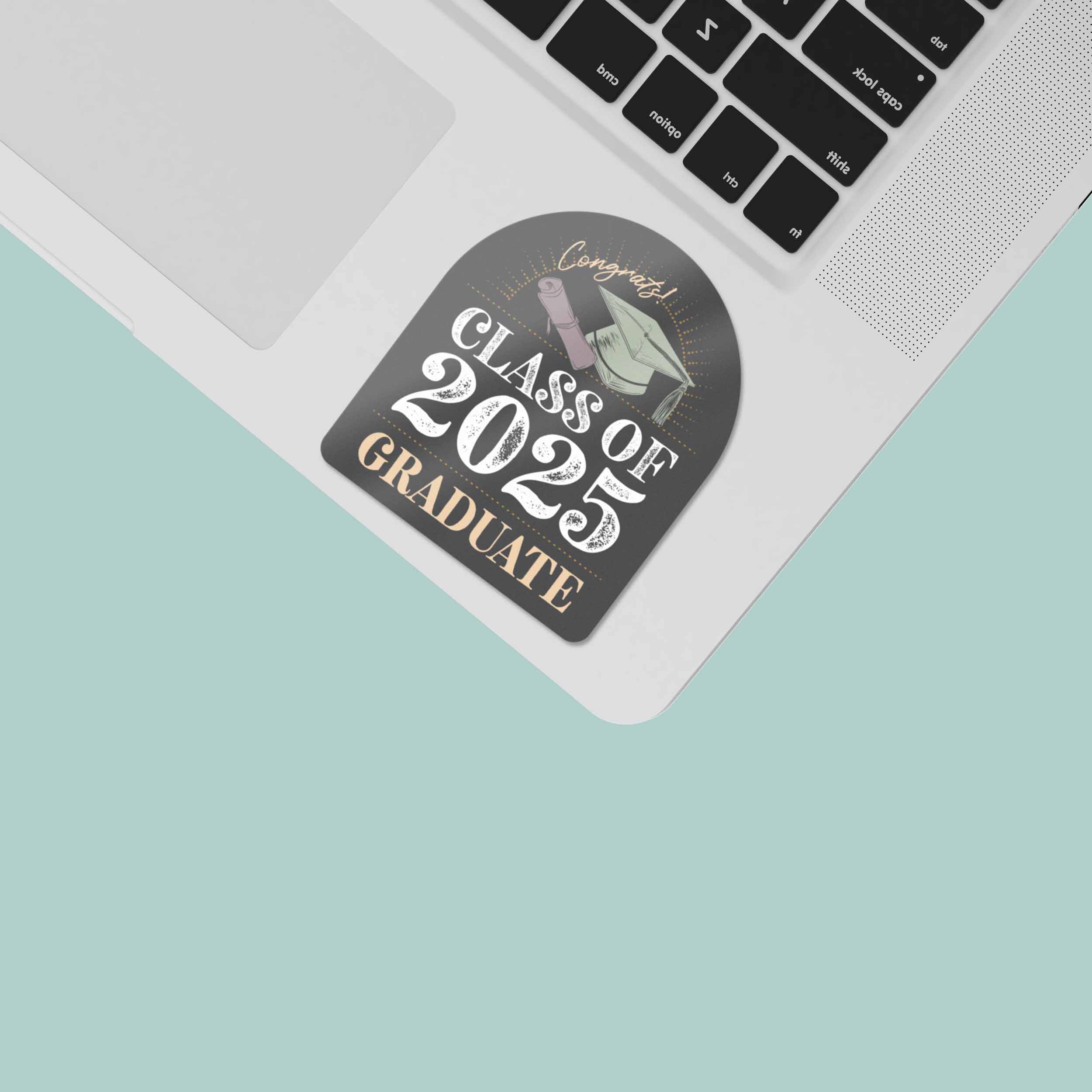 Class of 2025 Graduation Sticker - High School & College Grad Decals