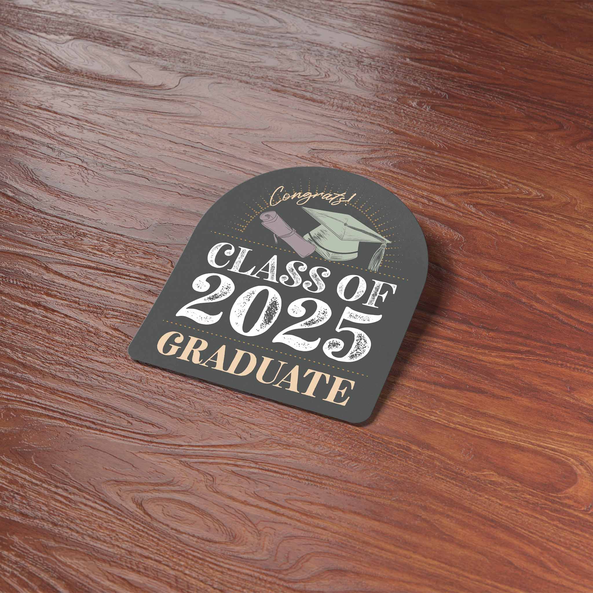 Class of 2025 Graduation Sticker - High School & College Grad Decals