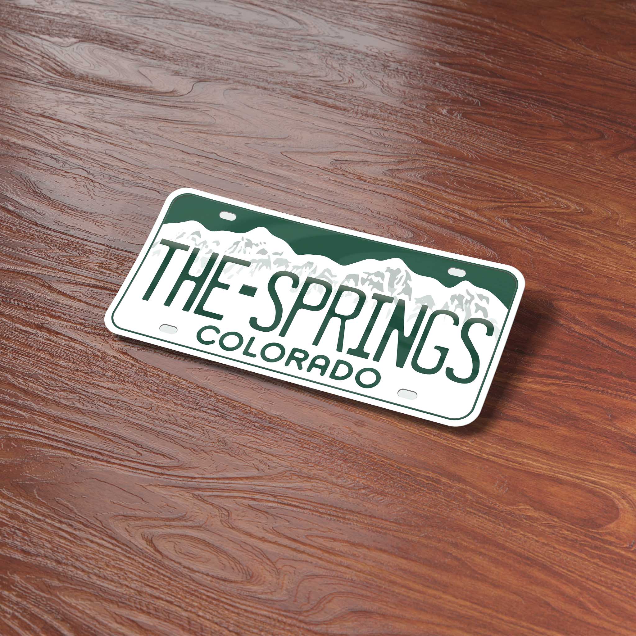 Colorado License Plate Stickers - Choose Your CO City or National Park Decal