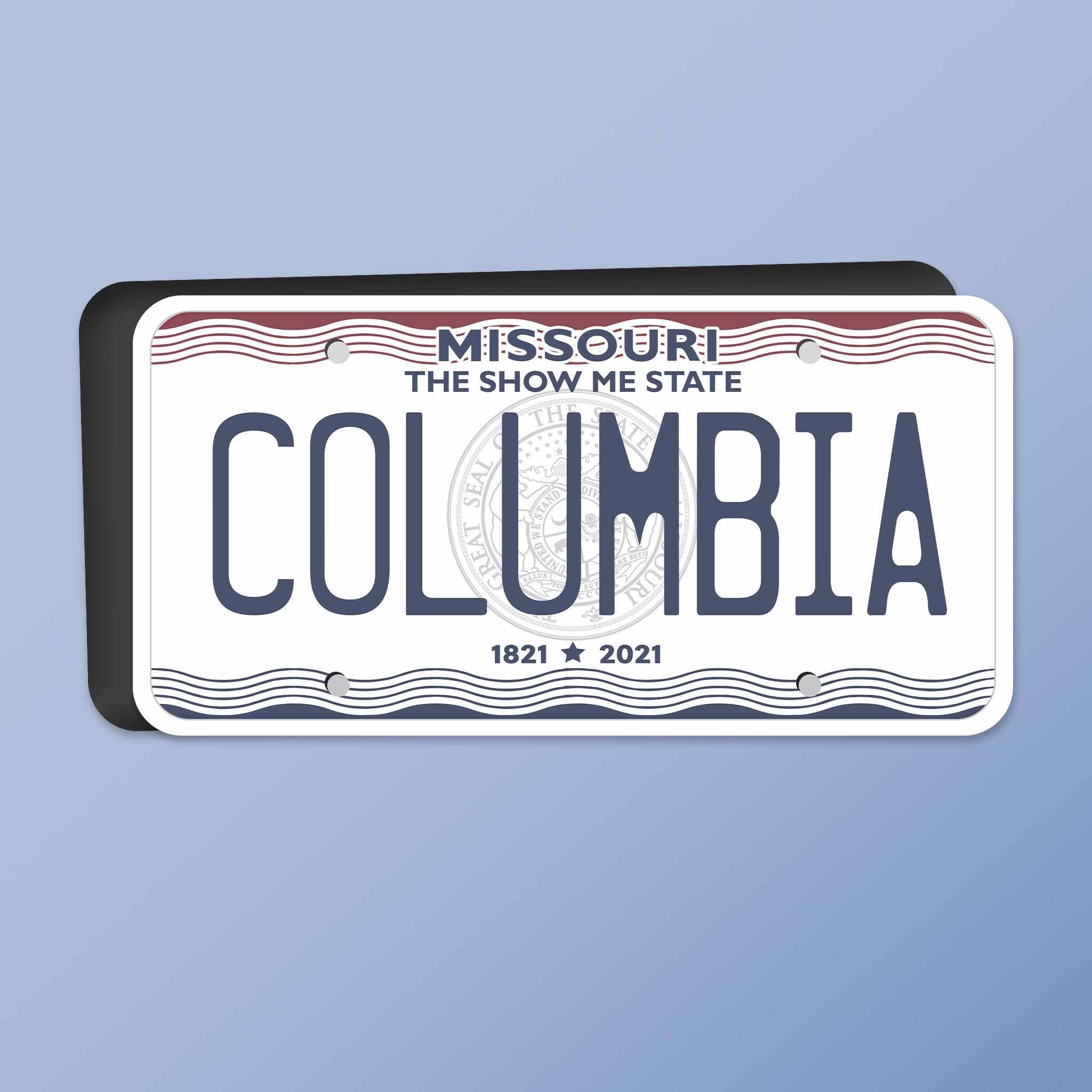 Columbia Missouri Car Magnet - Flexible MO Fridge Magnet