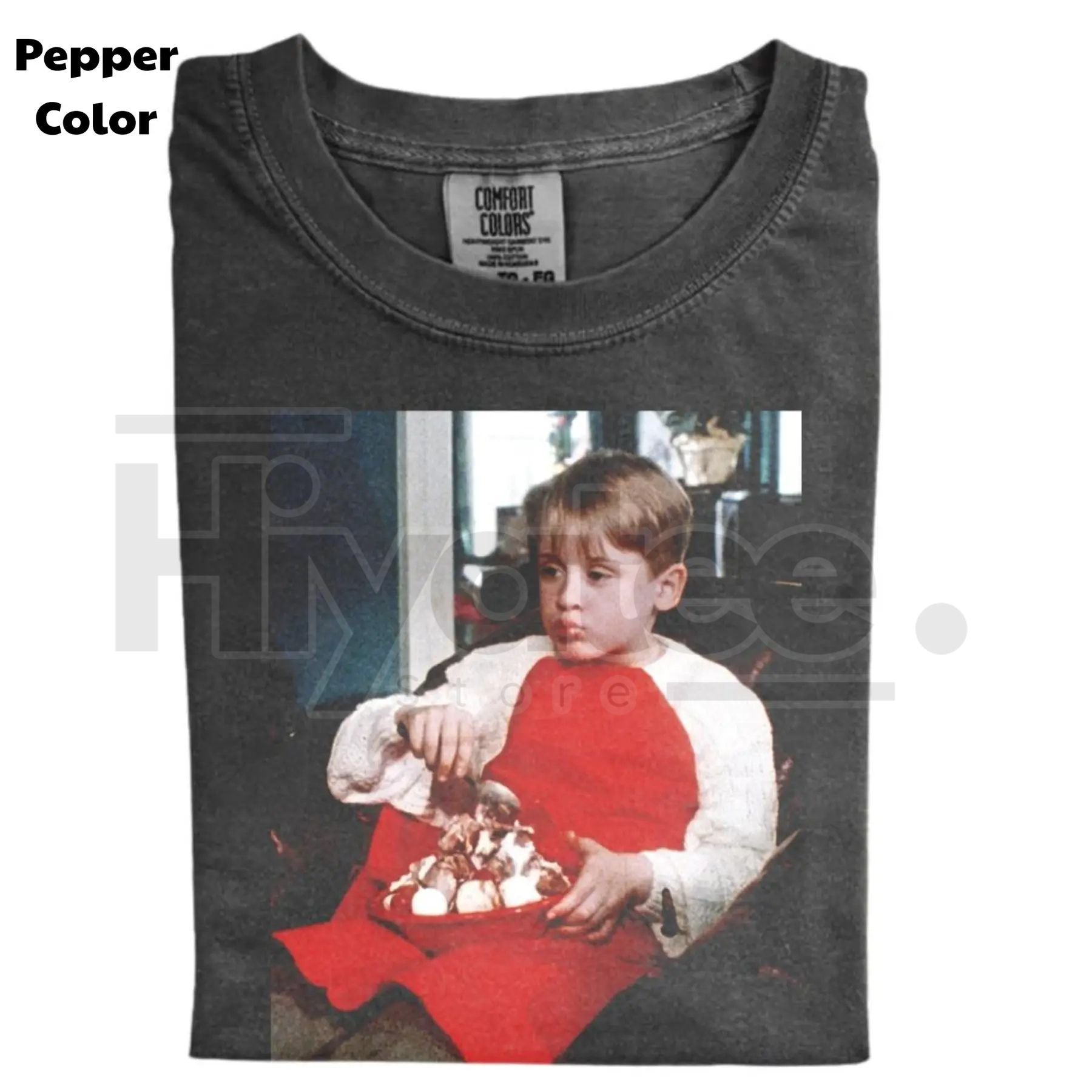 Comfort Colors Home Alone Movie Shirt – Vintage Christmas Movies Tee, Kevin McCallister Sweatshirt, Comedy Film Gift