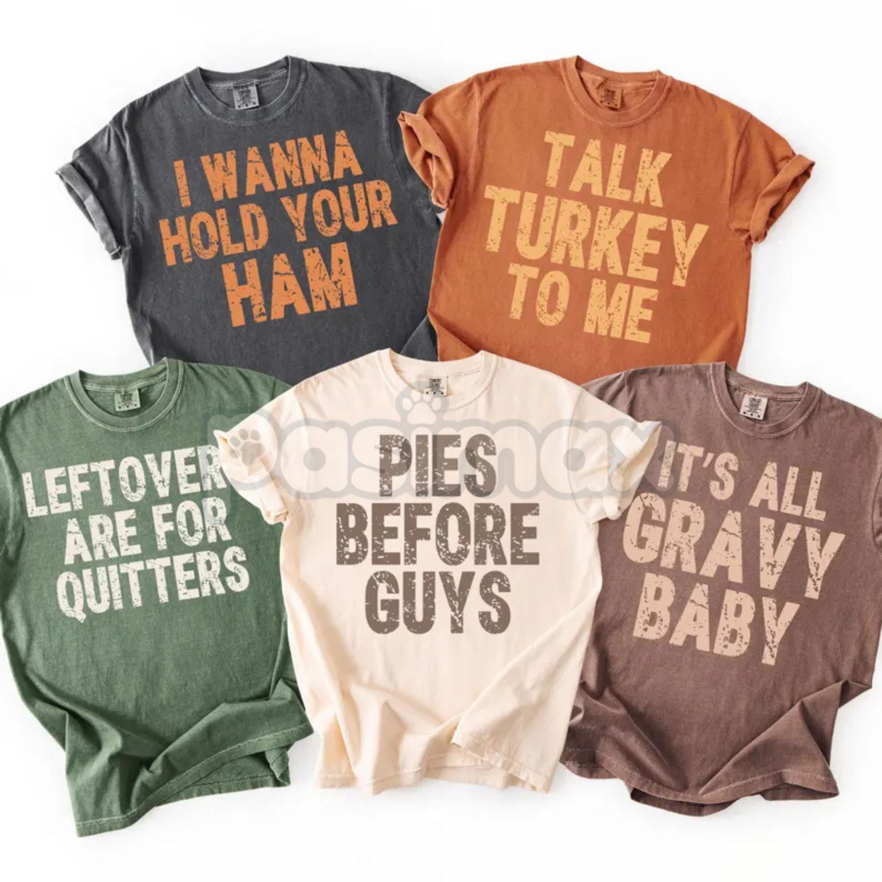 Comfort Colors® 'Stuffing Is My Favorite' Funny Thanksgiving T-Shirt – Vintage Distressed Turkey Tee, Foodie Holiday Shirt
