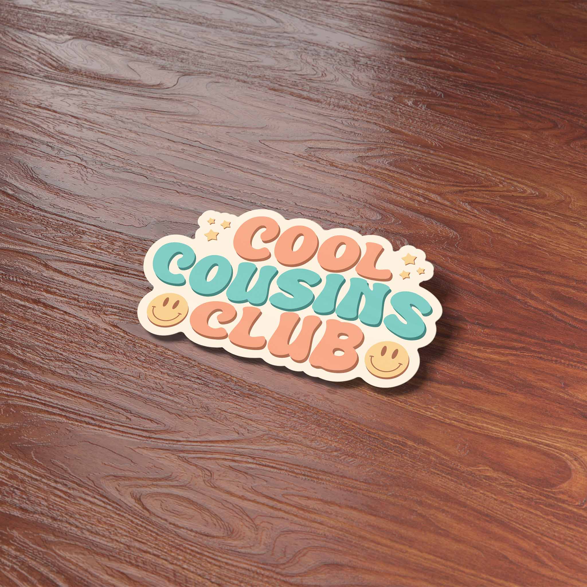 Cool Cousins Club Sticker