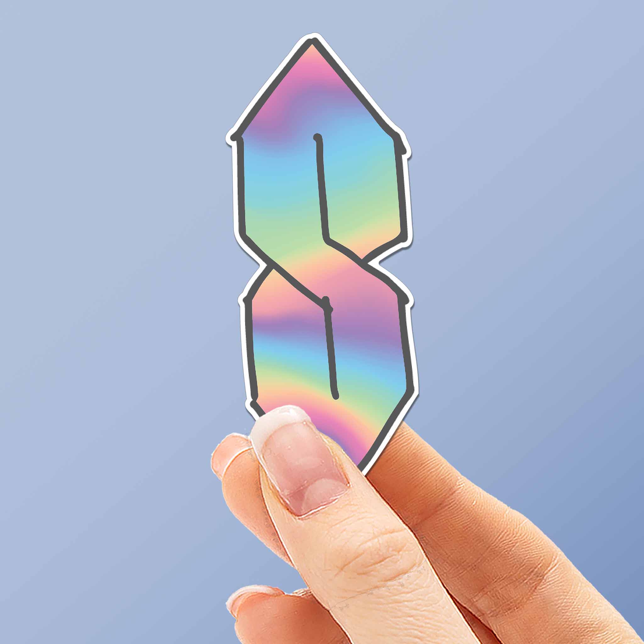 Cool S Drawing Sticker