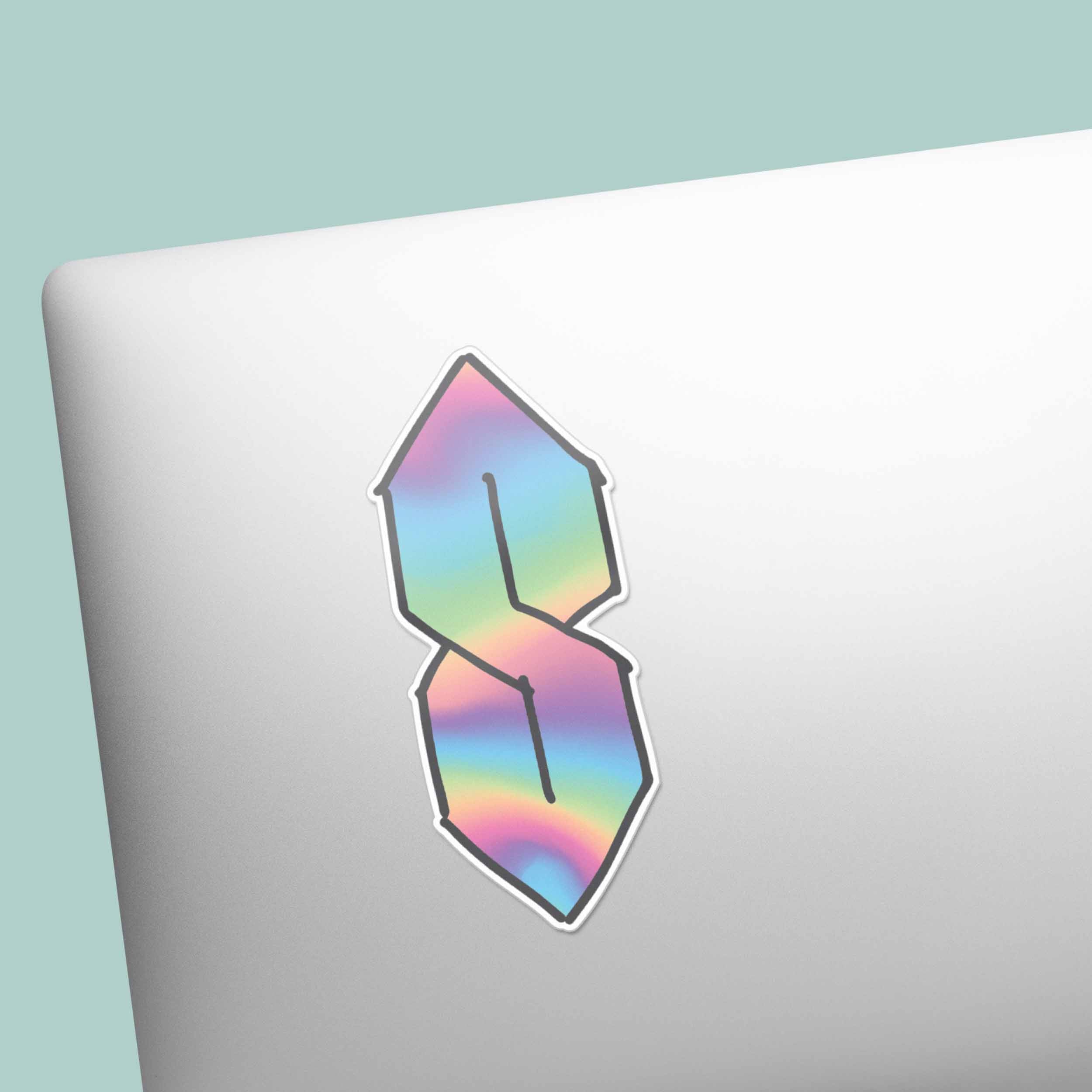 Cool S Drawing Sticker